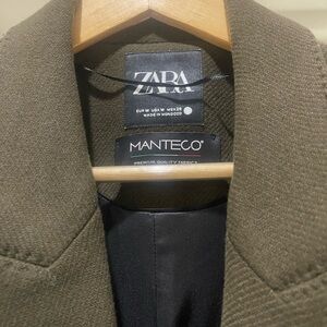 Zara Men's Khaki Trench Coat
